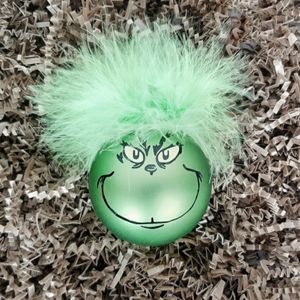 Handmade Glass Ginch Ornament